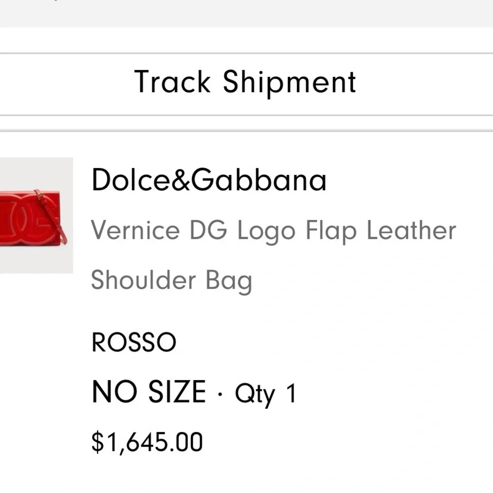 Dolce & Gabbana Glossy Red Clutch NWOT - Picture 7 of 7